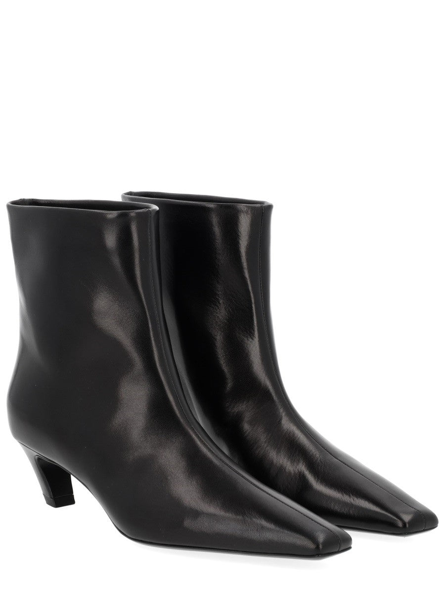 Khaite Women's Arizona Ankle Boots Black, view 2
