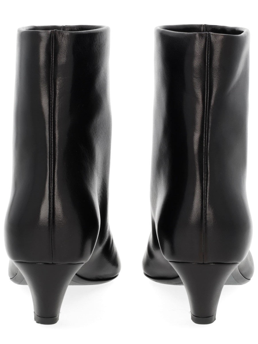 Khaite Women's Arizona Ankle Boots Black, view 4