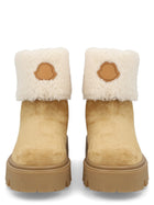 Moncler Women's Aurea Ankle Boots Beige, view 3