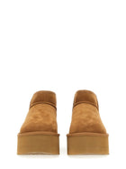 UGG Women's Classic Ultra Mini Platform Ankle Boots Brown, view 4
