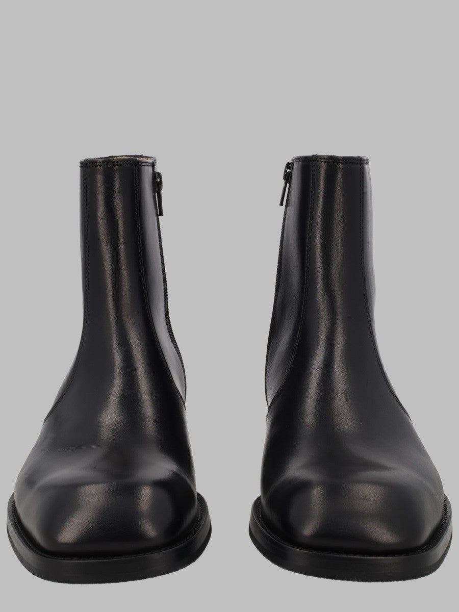 Lemaire Men's Stivaletto Con Cerniera Black