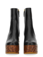 Chloé Women's Ankle Boots with Wedge Maxime Black, view 4