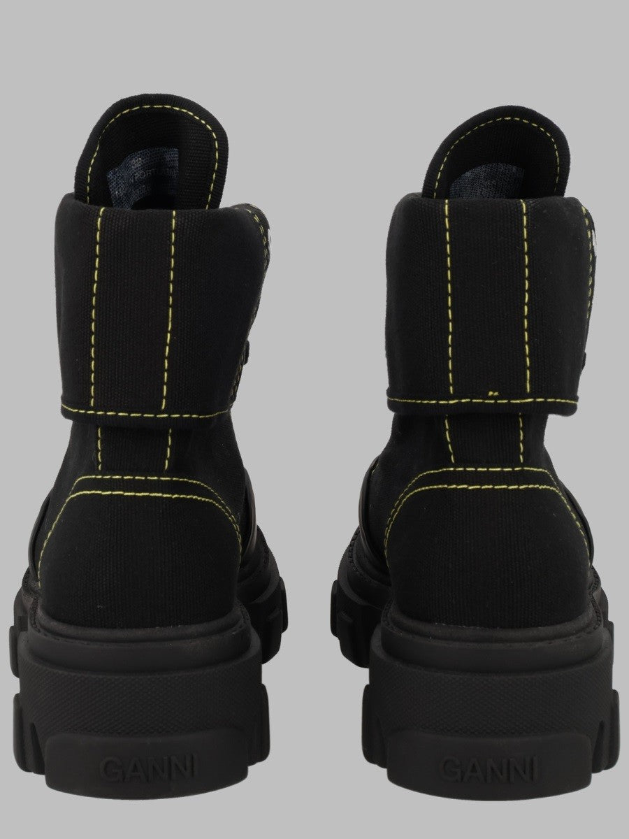 Ganni Women's Stivaletto Da Trekking Black
