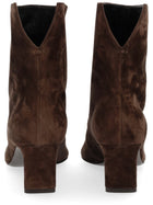 Khaite Women's Ona Ankle Boots Brown, view 4