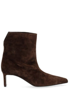 Khaite Women's Ona Ankle Boots Brown