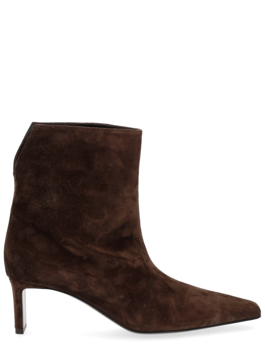 Khaite Women's Ona Ankle Boots Brown