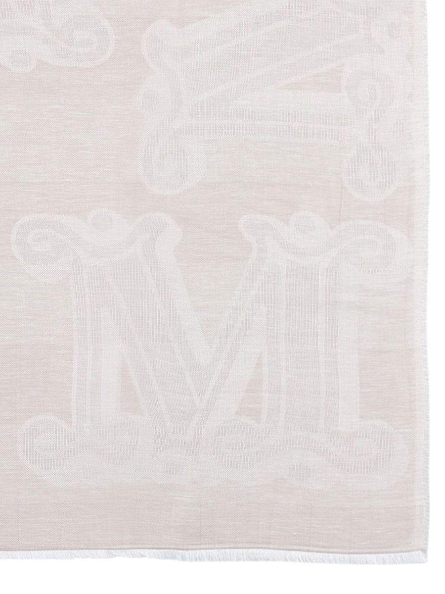 Max Mara Women's Stola in Misto Lino White