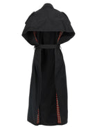 Balenciaga Stole Trench Coat Black, view 2