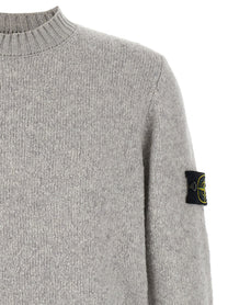 STONE ISLAND - STONE ISLAND - Bouclé wool sweater - Men’s Knitwear