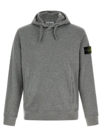 STONE ISLAND - STONE ISLAND - Logo badge hoodie - Men’s Sweatshirts