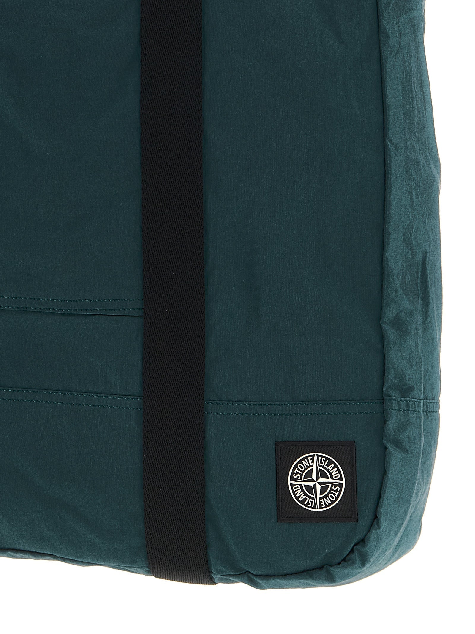 STONE ISLAND - STONE ISLAND - Logo patch shopping bag - Men’s Bags