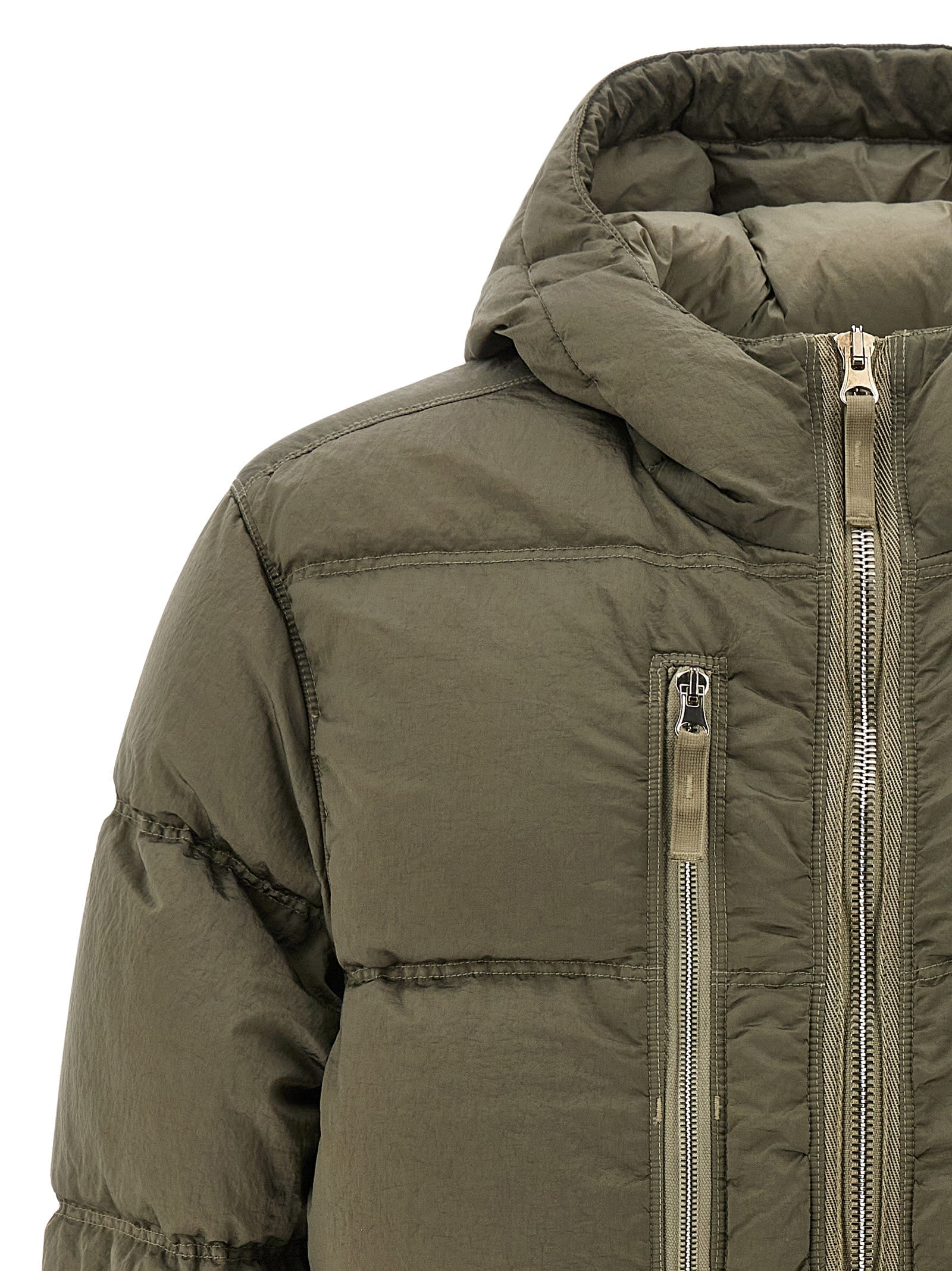 STONE ISLAND - STONE ISLAND - Metal Nylon down jacket - Men’s Outerwear