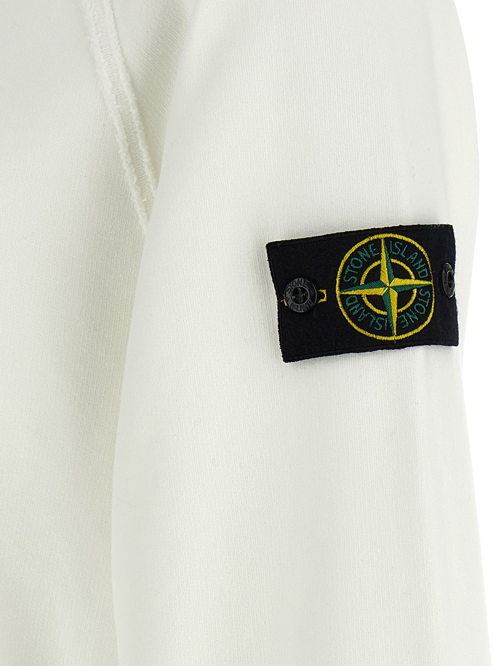 STONE ISLAND - STONE ISLAND - Logo badge sweatshirt - Men’s Sweatshirts
