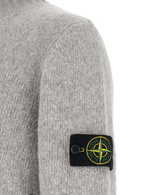 STONE ISLAND - STONE ISLAND - Bouclé wool sweater - Men’s Knitwear
