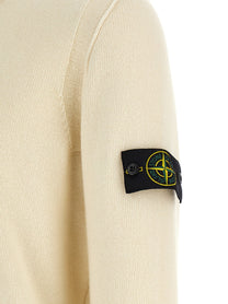 STONE ISLAND - STONE ISLAND - Logo badge sweater - Men’s Knitwear