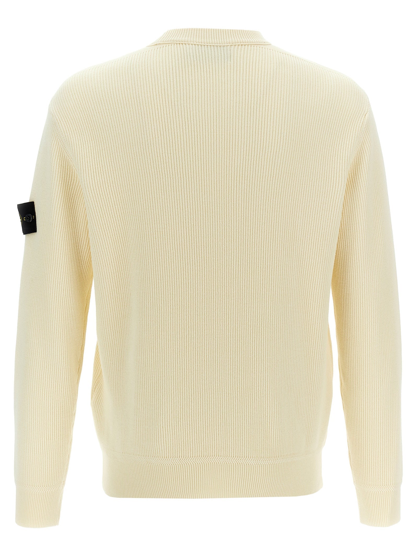 STONE ISLAND - STONE ISLAND - Logo badge sweater - Men’s Knitwear