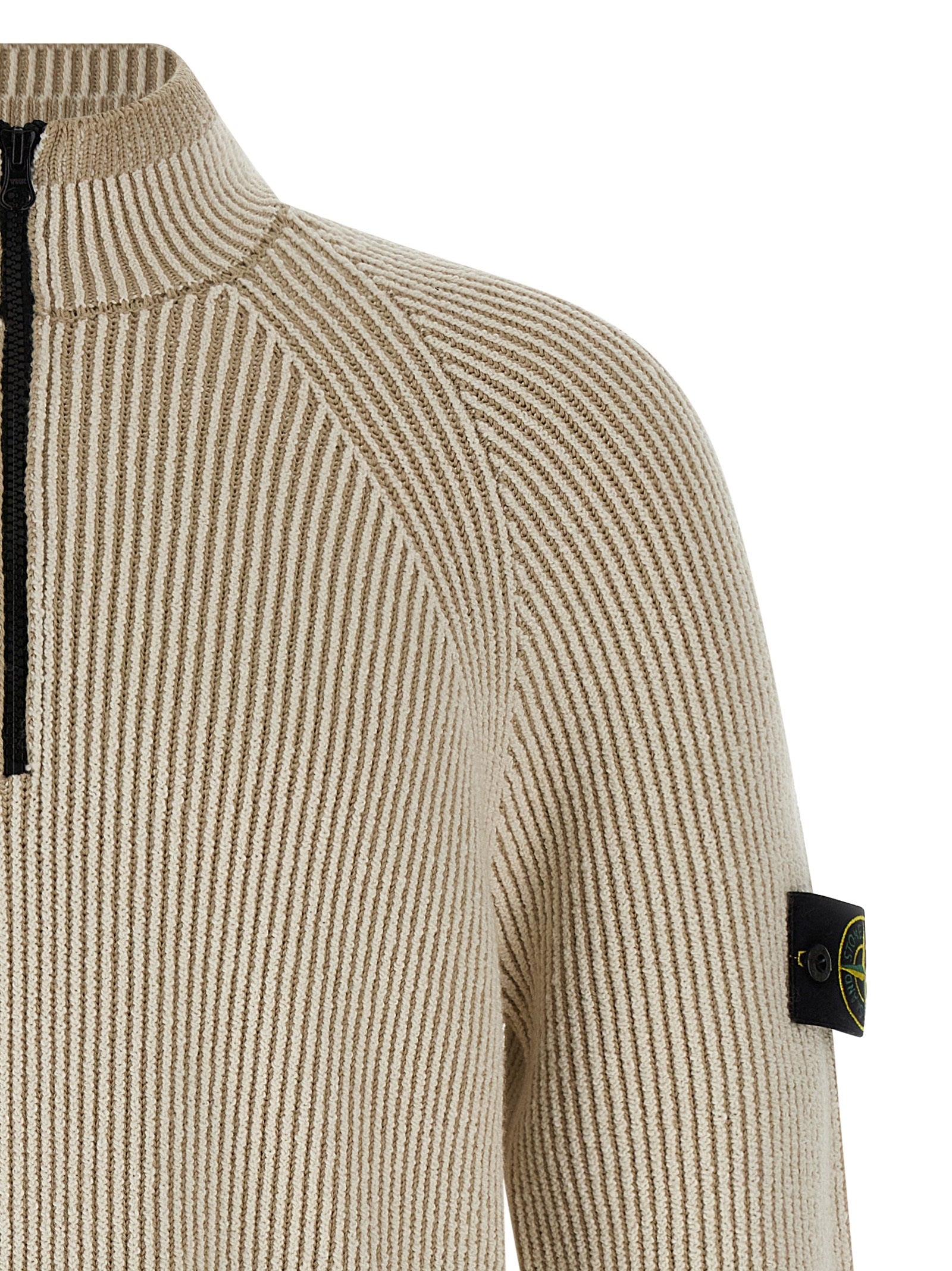 STONE ISLAND - STONE ISLAND - Ribbed cardigan - Men’s Knitwear