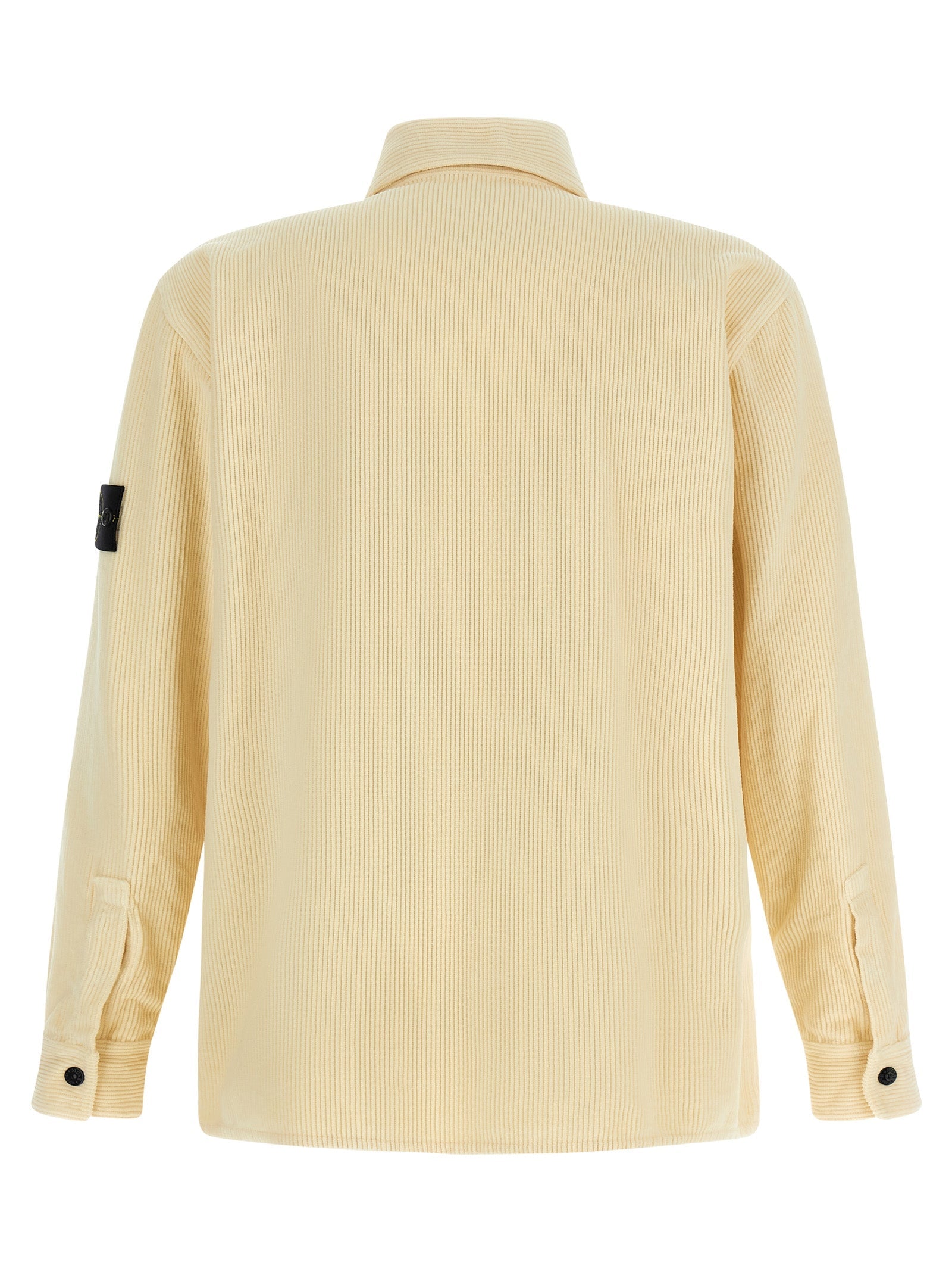 STONE ISLAND - STONE ISLAND - Ribbed velvet overshirt - Men’s Top