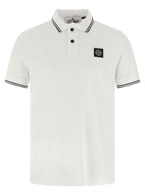 STONE ISLAND - STONE ISLAND - Polo Logo patch - Men’s Top