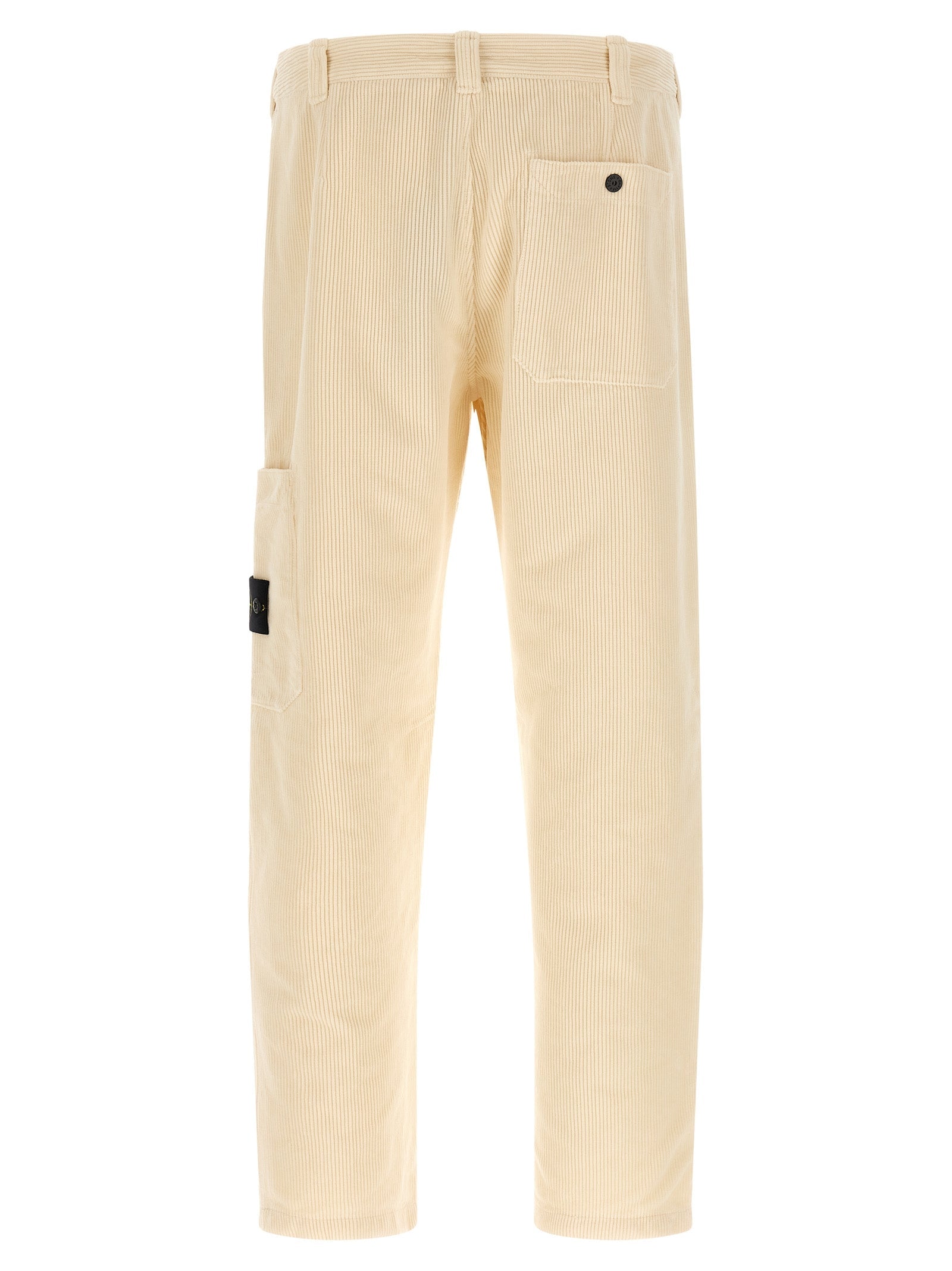 STONE ISLAND - STONE ISLAND - Velvet cargo pants - Men’s Pants