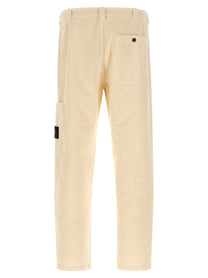 STONE ISLAND - STONE ISLAND - Velvet cargo pants - Men’s Pants