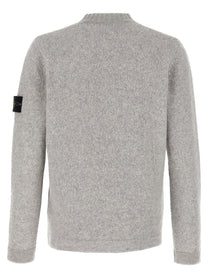 STONE ISLAND - STONE ISLAND - Bouclé wool sweater - Men’s Knitwear