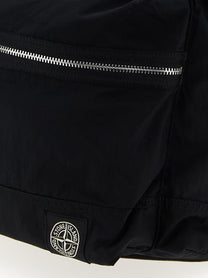 STONE ISLAND - STONE ISLAND - Logo patch backpack - Men’s Bags