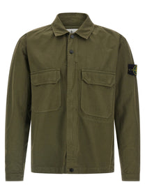 STONE ISLAND - STONE ISLAND - Raw cotton overshirt - Men’s Tops