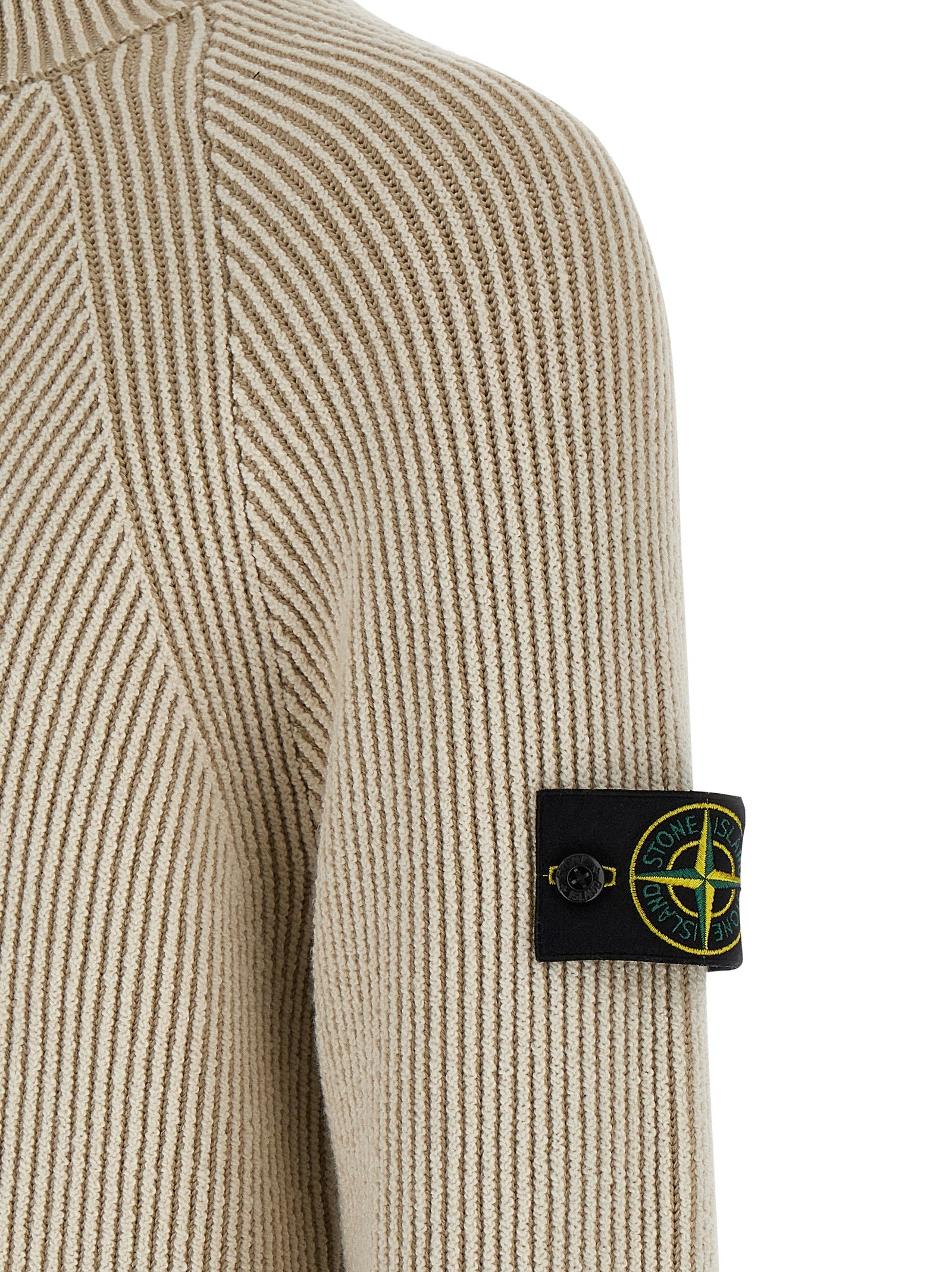 STONE ISLAND - STONE ISLAND - Ribbed cardigan - Men’s Knitwear