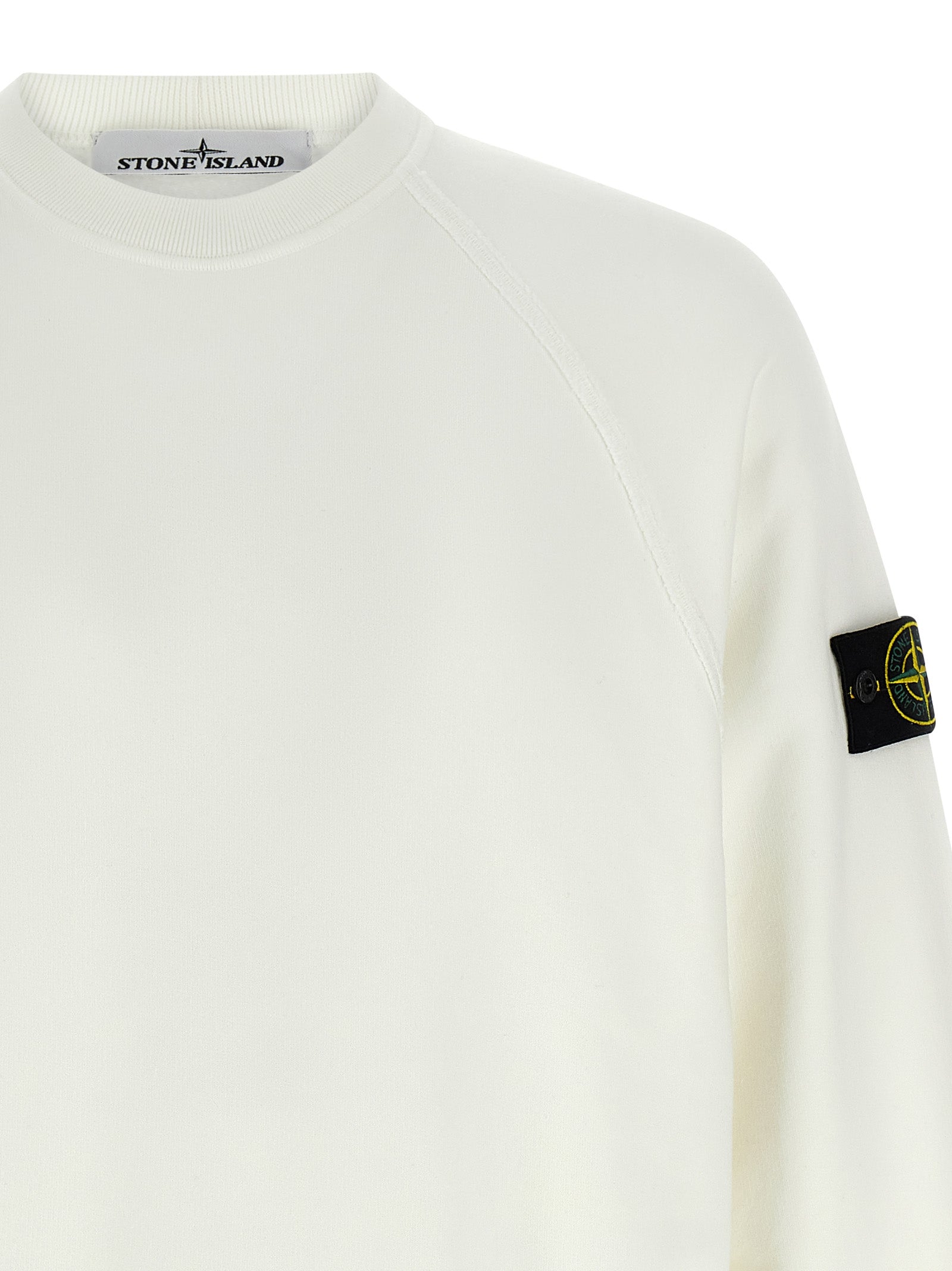STONE ISLAND - STONE ISLAND - Logo badge sweatshirt - Men’s Sweatshirts