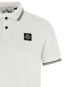 STONE ISLAND - STONE ISLAND - Polo Logo patch - Men’s Top