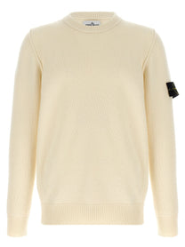 STONE ISLAND - STONE ISLAND - Logo badge sweater - Men’s Knitwear