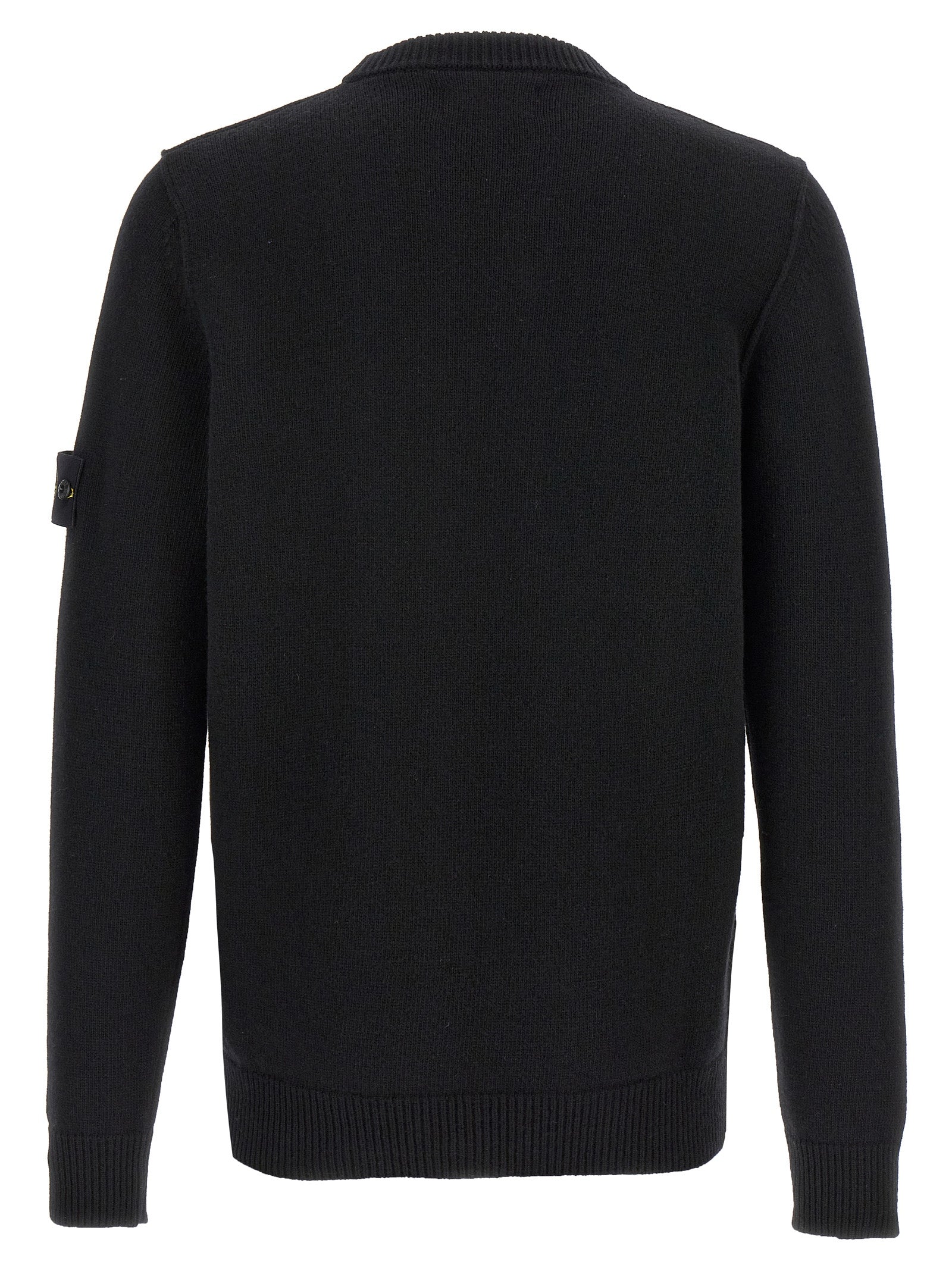 STONE ISLAND - STONE ISLAND - Logo badge sweater - Men’s Knitwear