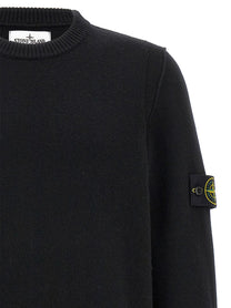 STONE ISLAND - STONE ISLAND - Logo badge sweater - Men’s Knitwear
