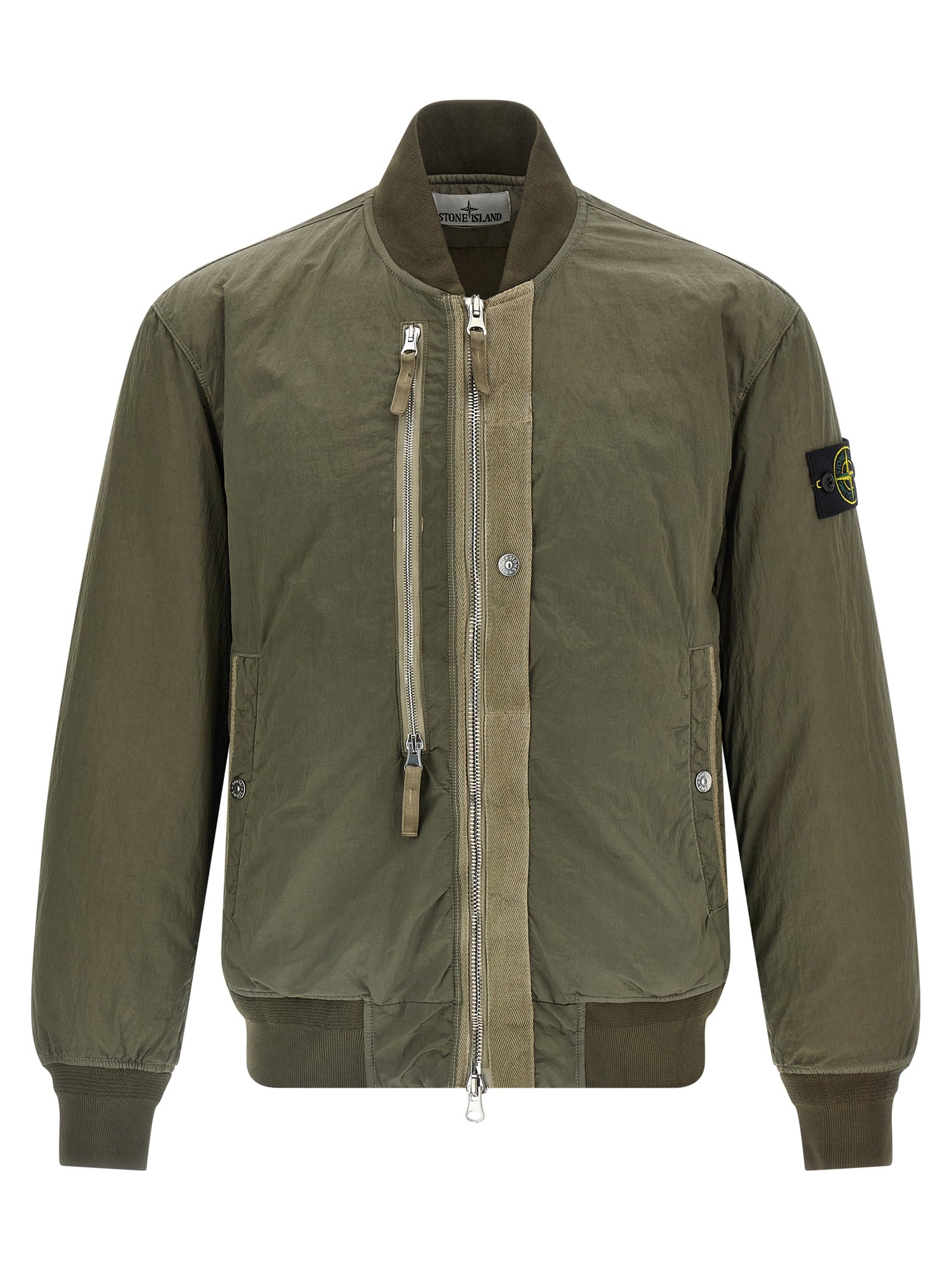 STONE ISLAND - STONE ISLAND - ’4100038’ bomber jacket - Men’s Outerwear