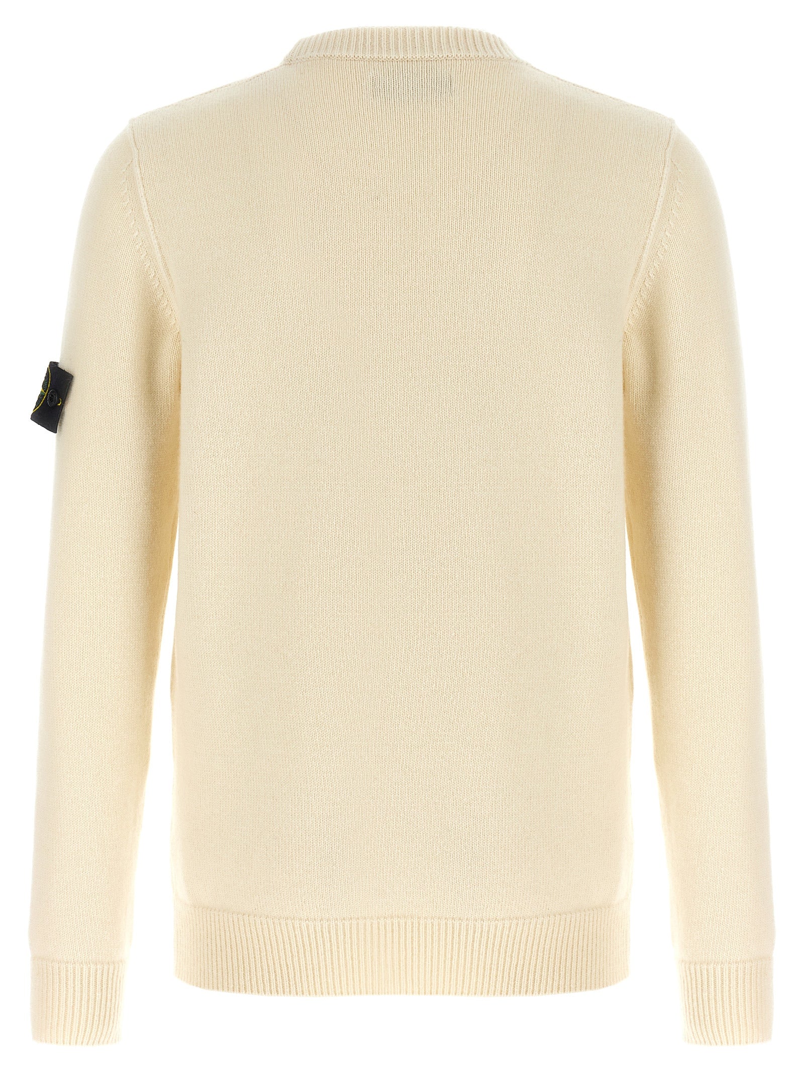 STONE ISLAND - STONE ISLAND - Logo badge sweater - Men’s Knitwear