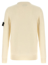 STONE ISLAND - STONE ISLAND - Logo badge sweater - Men’s Knitwear
