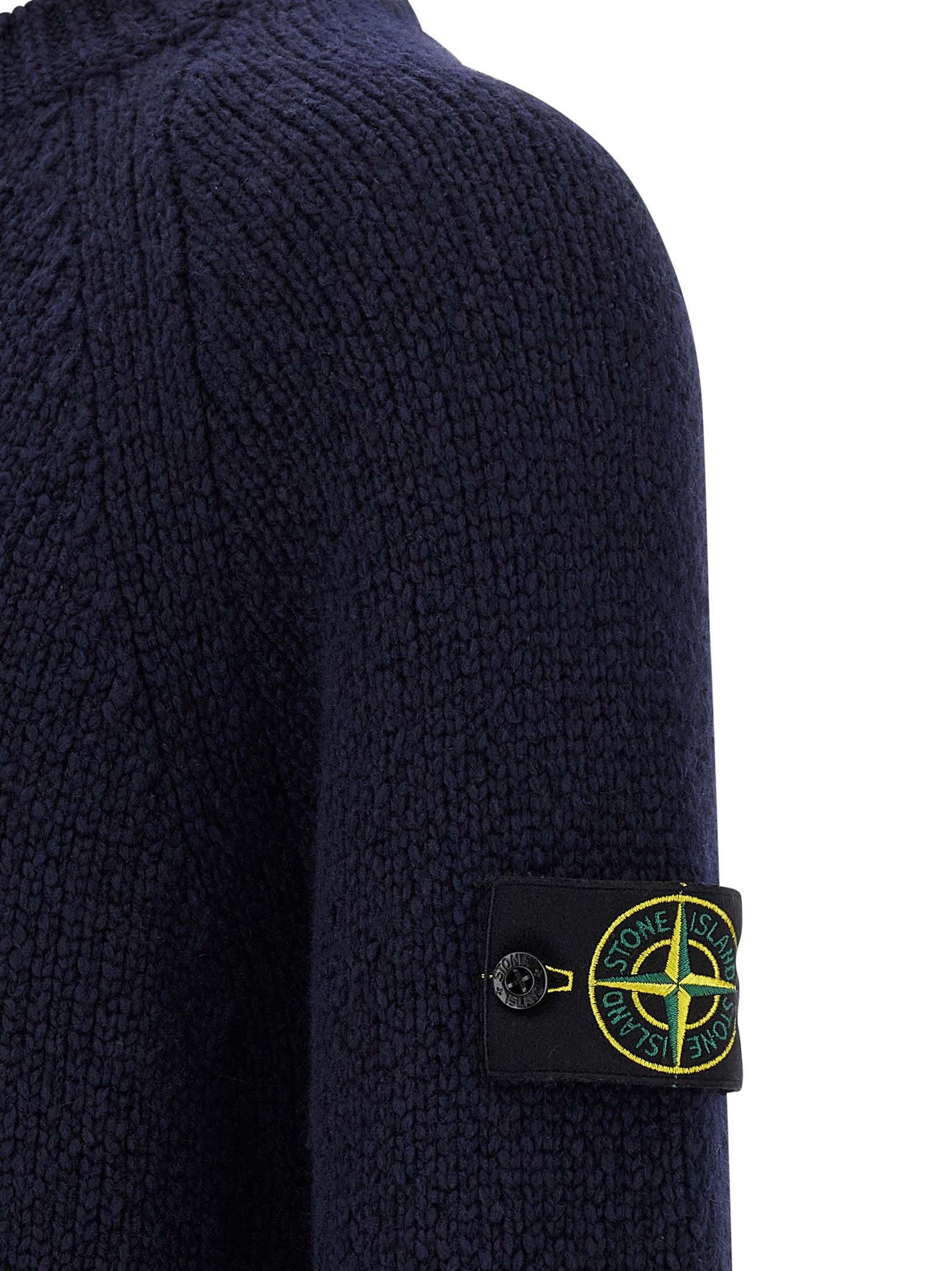 STONE ISLAND - STONE ISLAND - Bouclé sweater - Men’s Knitwear