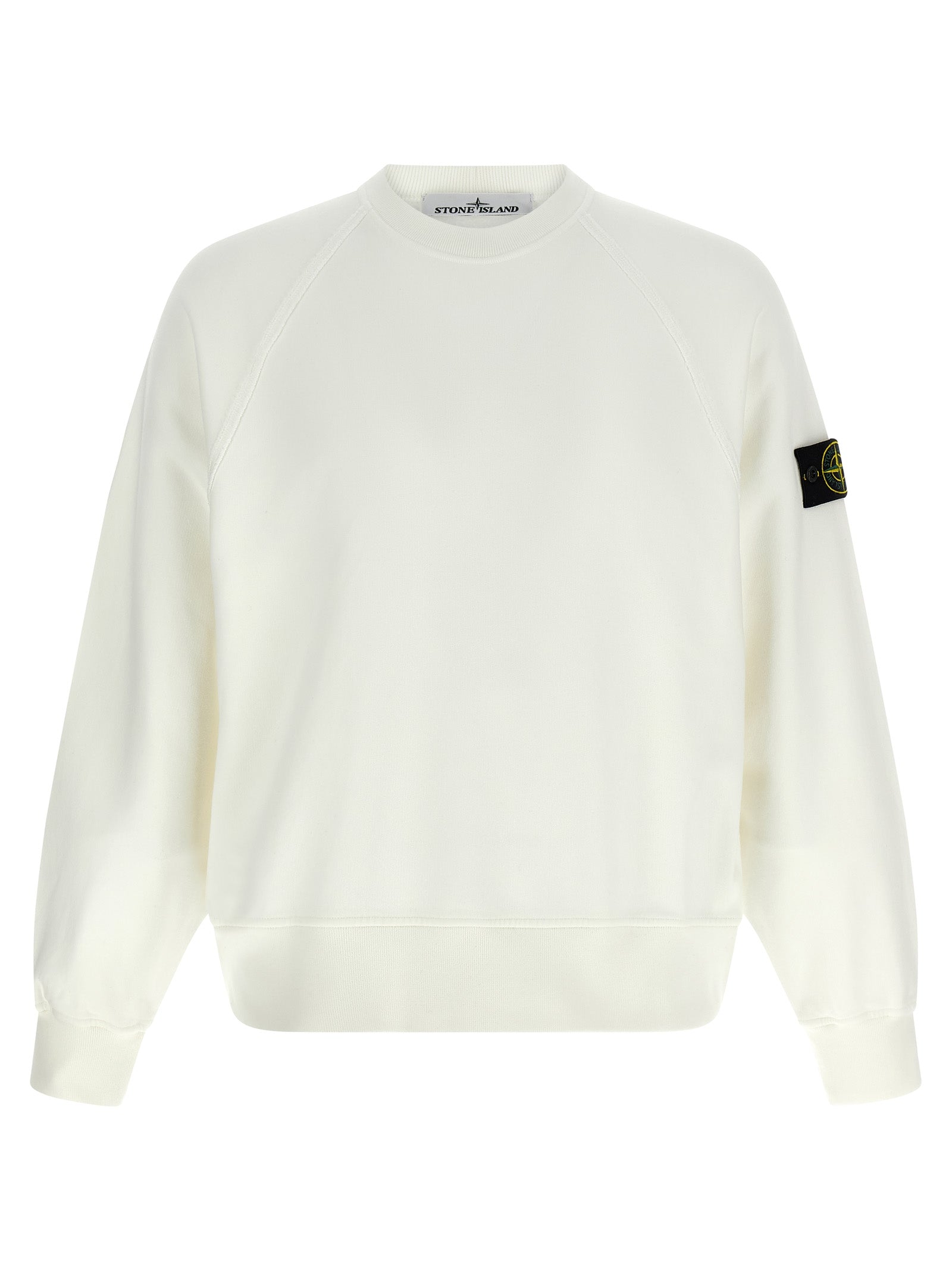 STONE ISLAND - STONE ISLAND - Logo badge sweatshirt - Men’s Sweatshirts