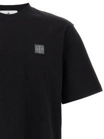 STONE ISLAND - STONE ISLAND - Logo patch t-shirt - Men’s Tops