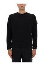 Stone Island Men's Cotton Sweatshirt Black
