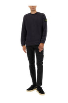 Stone Island Men's Cotton Sweatshirt Grey, view 2