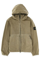 Stone Island Men's Hooded Jacket Green