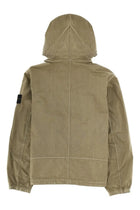 Stone Island Men's Hooded Jacket Green, view 2