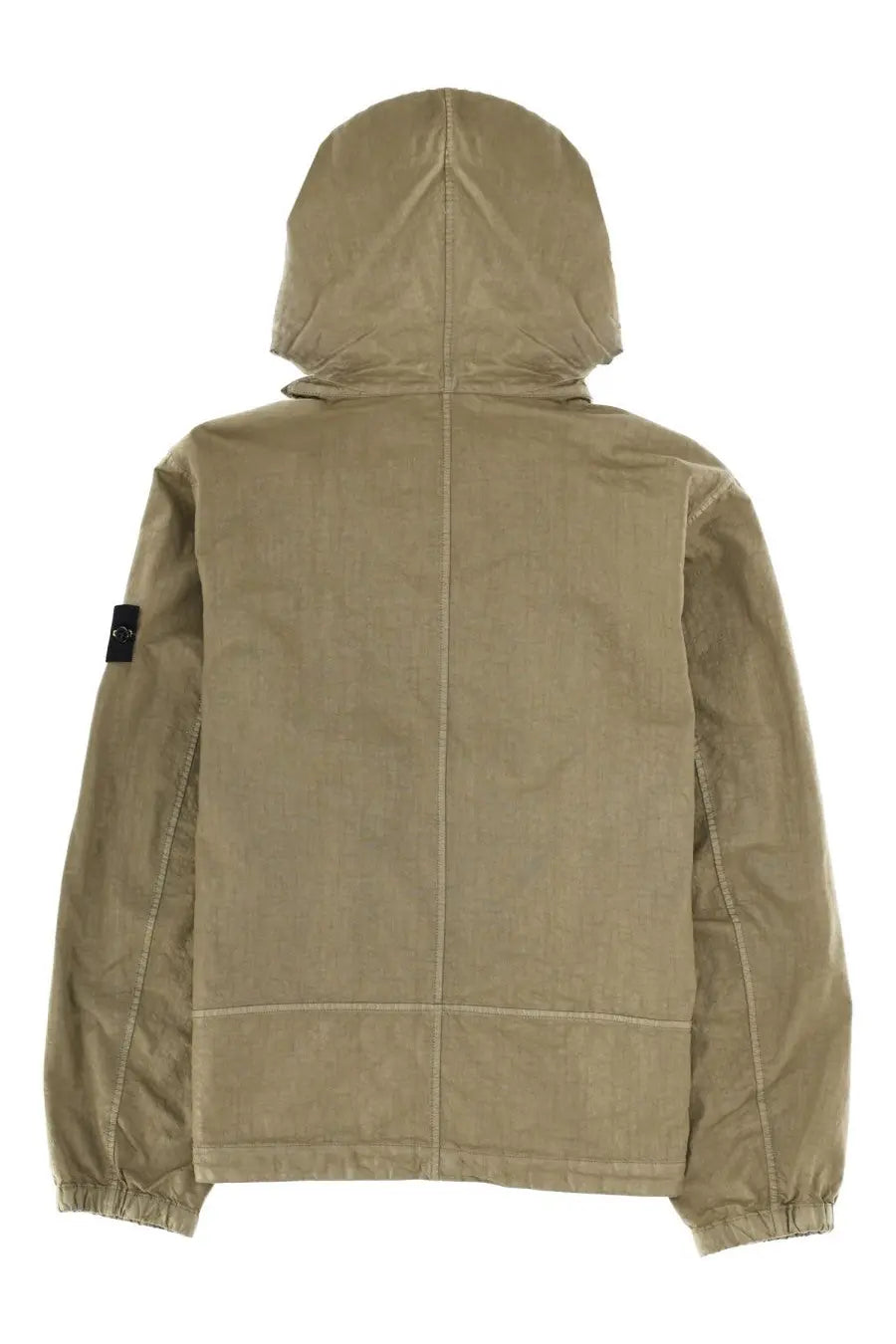 Stone Island Men's Hooded Jacket Green, view 2