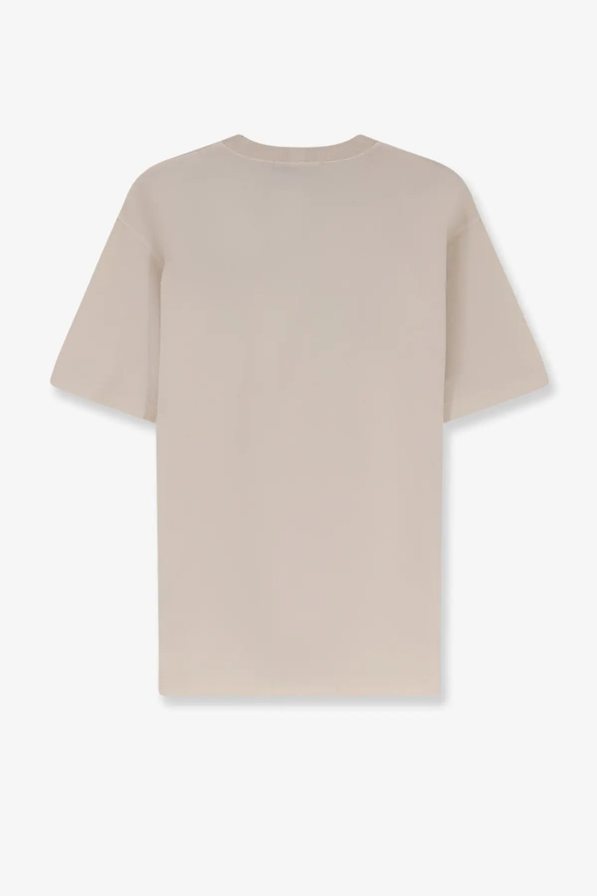 Stone island men’s beige short-sleeved crew neck t-shirt made from organic cotton perfect for casual wear