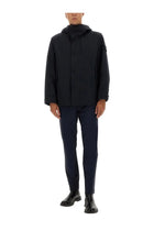 Stone Island Men's Waterproof Jacket Blue, view 2