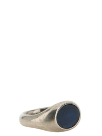Dries Van Noten Stone Signet Ring Blue