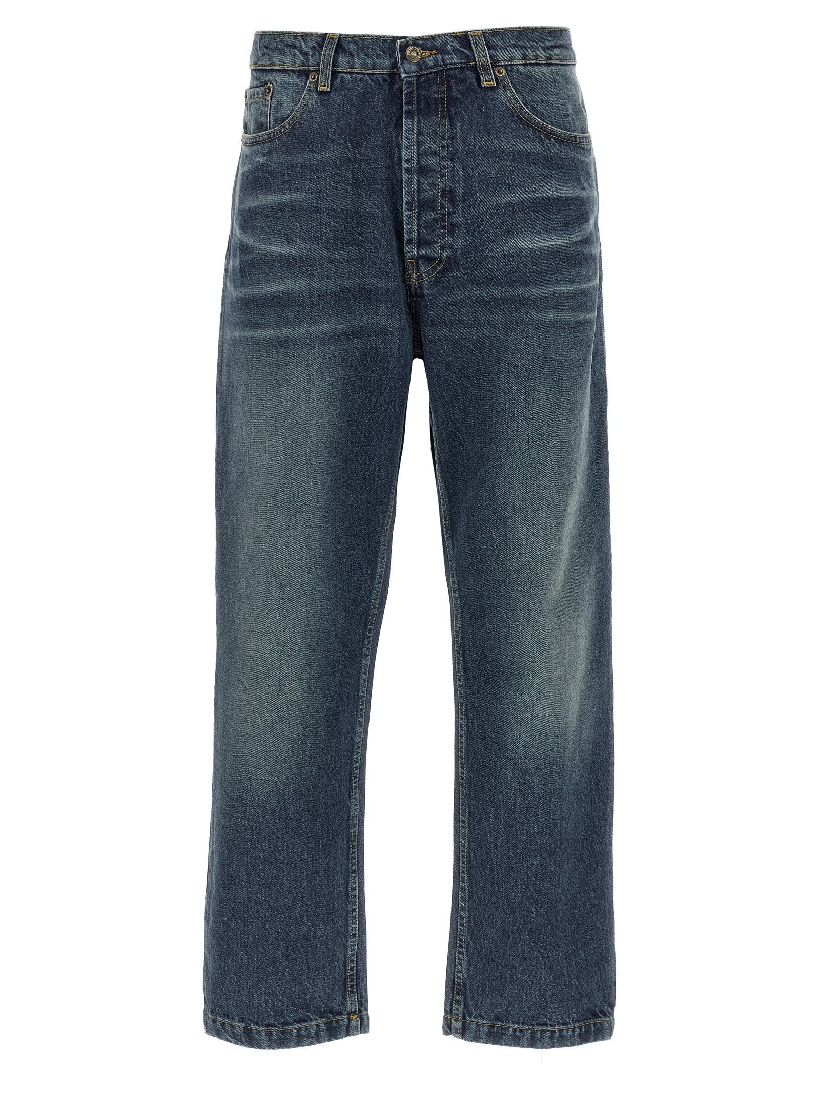 Riviera Project Stone Washed Jeans Blue