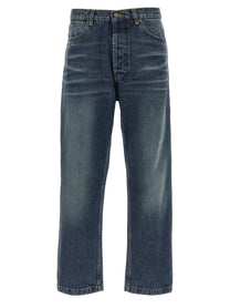 Riviera Project Stone Washed Jeans Blue